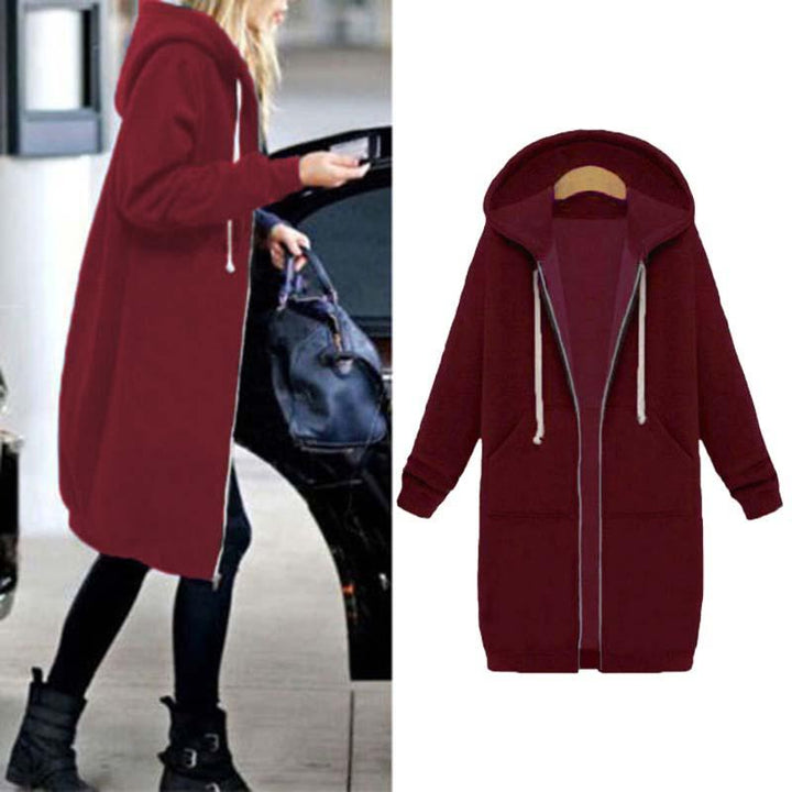 Lune London | Chic Long Sweatshirt Jacket