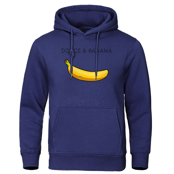 Lune London | Hooded sweatshirt with banana print