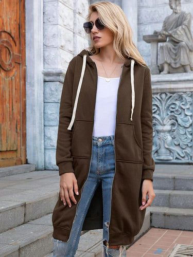 Amarae | Chic Long Sweatshirt Jacket