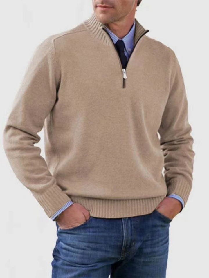 Lune London | Half-Zip Sweater for Men - Modern Fit