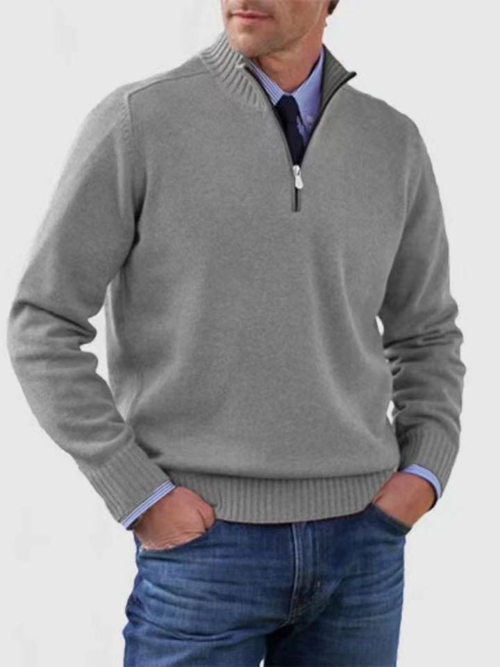 Lune London | Half-Zip Sweater for Men - Modern Fit