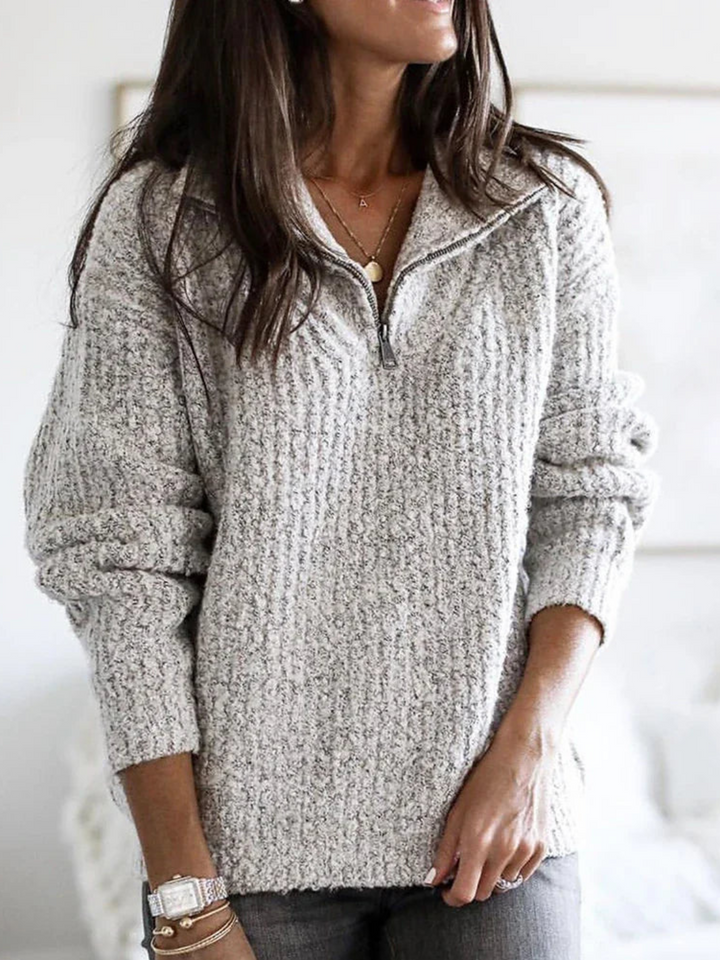 Lune London | Half-Zip Pullover for Women - Loose Fit