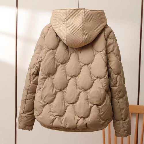 Amarae | Silk-lined puffer jacket