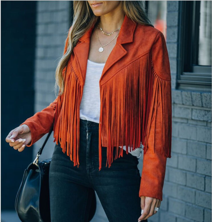 Amarae | Jacket with fringes