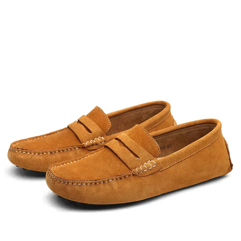 Amarae | Loafers Made Of Suede In Italian Style