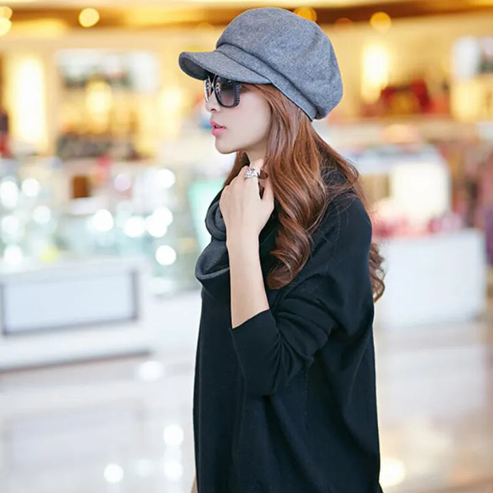Amarae | Balloon hat Vintage style and comfort for winter