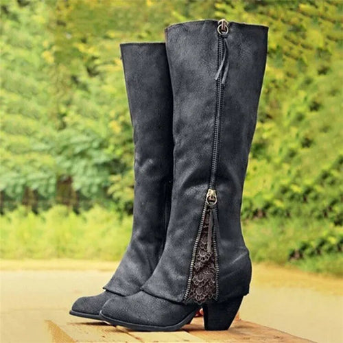 Chic und Stil | Boots for Women Block Heel