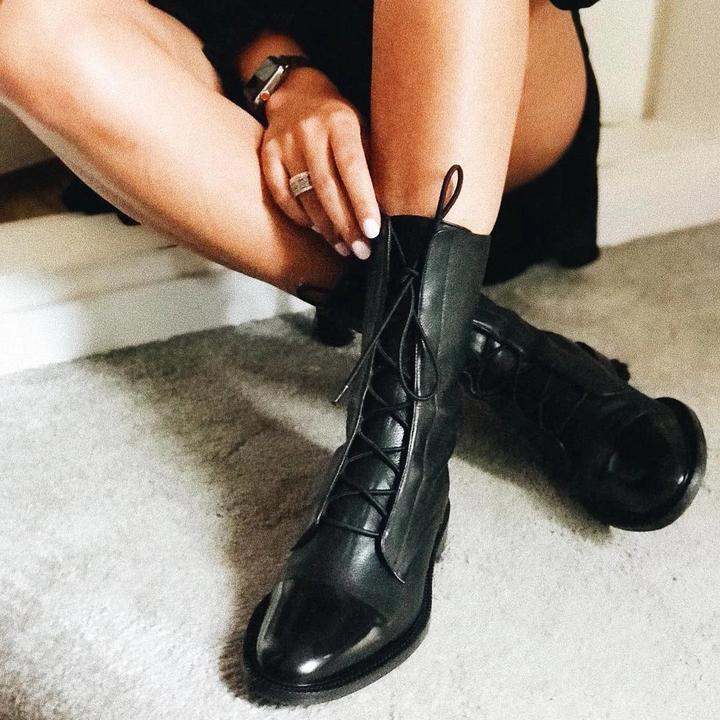 Amarae | Vintage heeled ankle boots for women