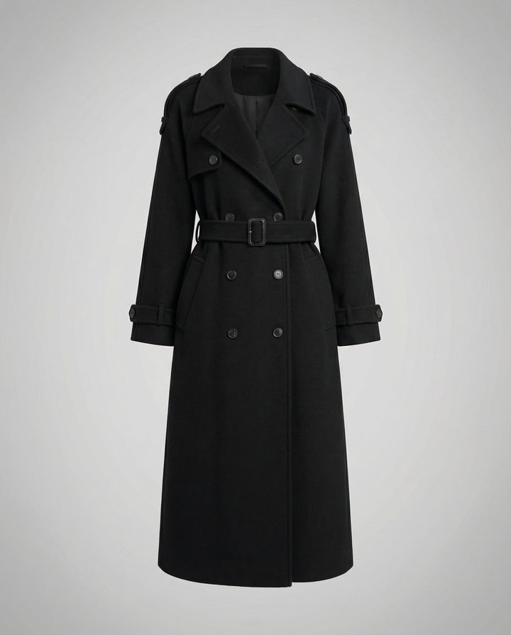 Comfortable Oversized Wool Coat Women | Amarae
