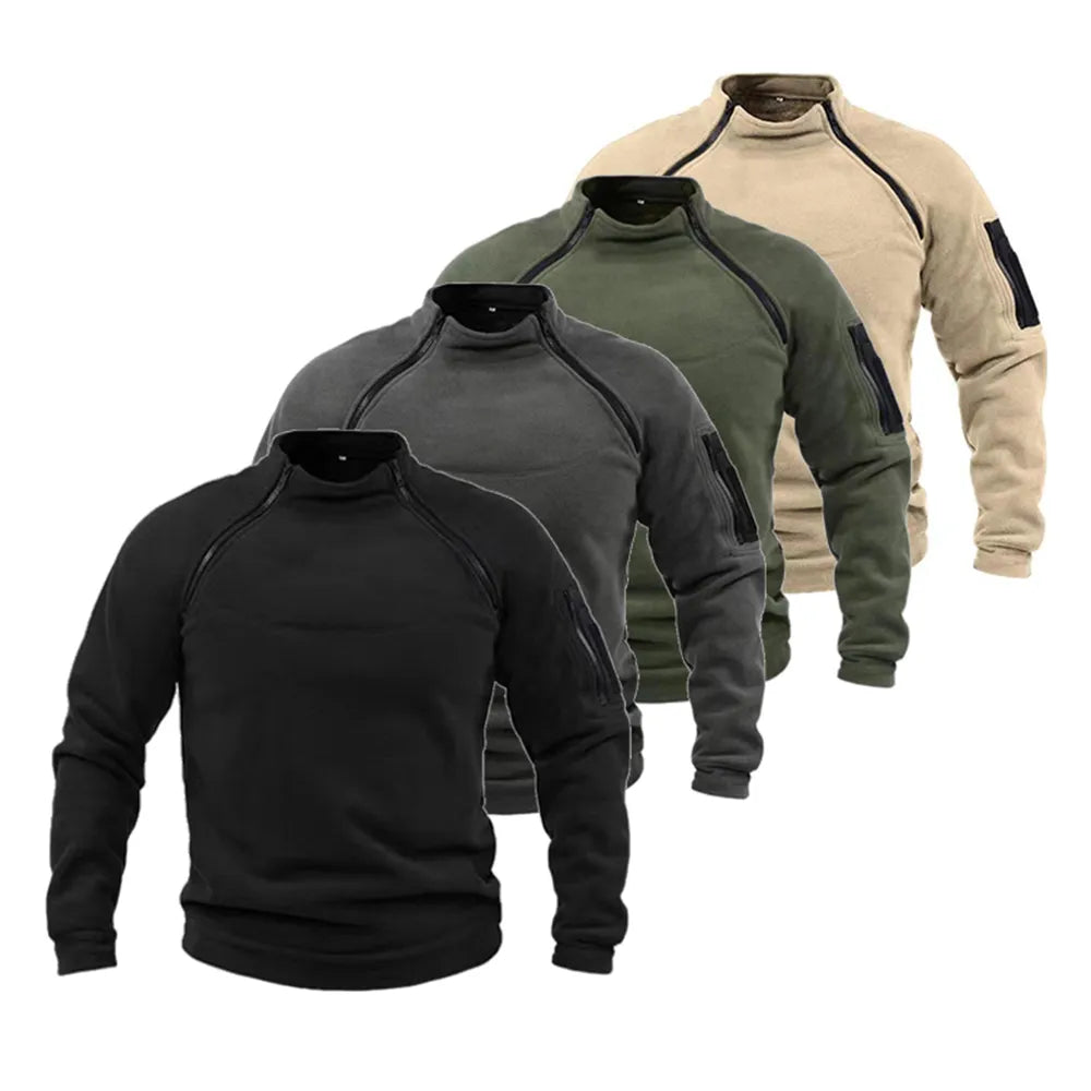 Lune London | Tactical Military Zipper Sweatshirt