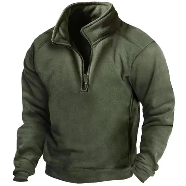Lune London | Fleece Pullover - Comfortable Half-Zip Pullover