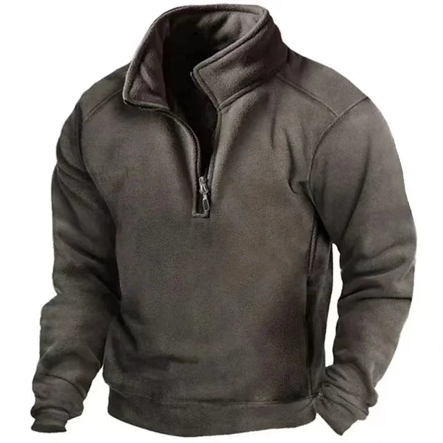 Lune London | Fleece Pullover - Comfortable Half-Zip Pullover