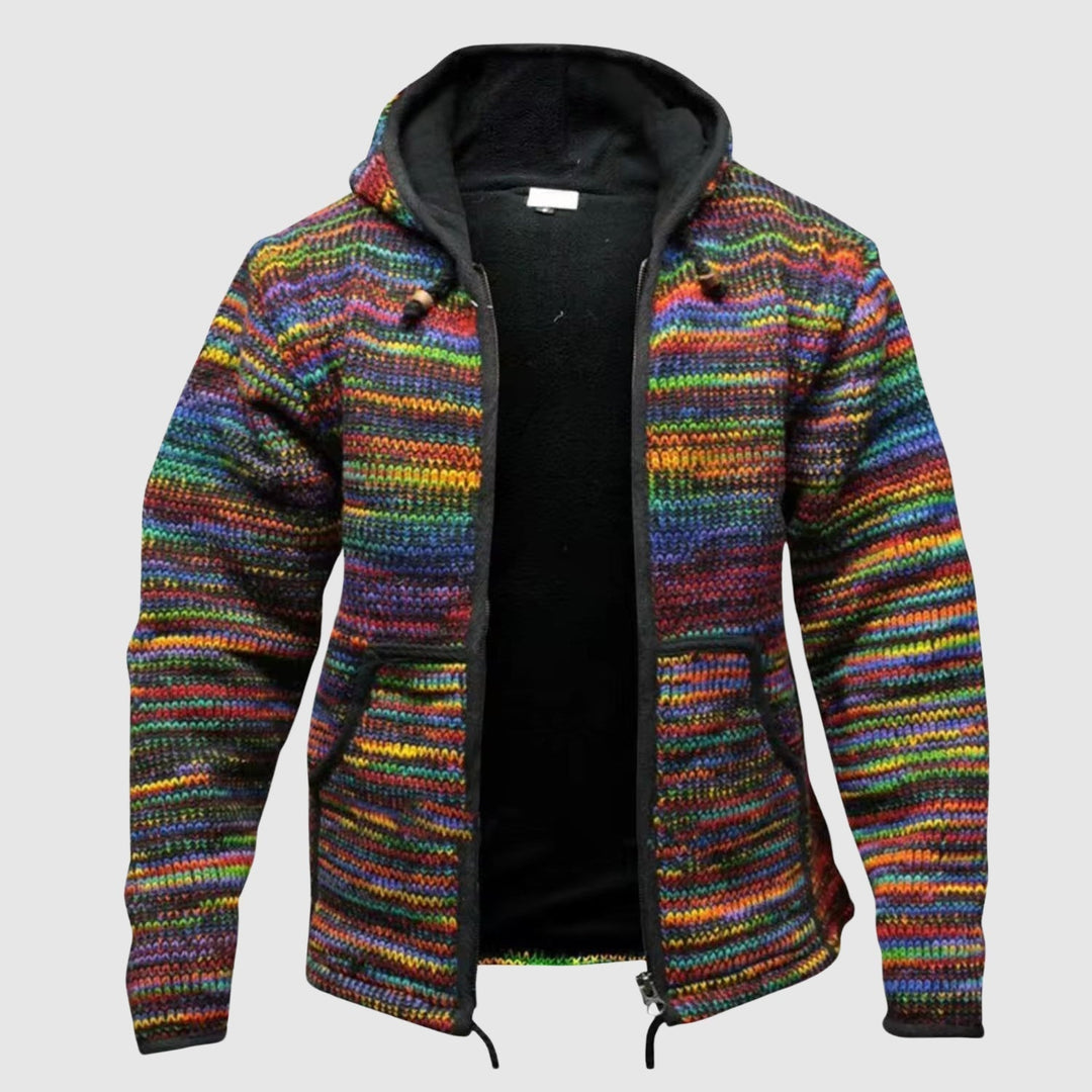 Lune London | Wool Mélange Hoodie - Casual Fit Boho Style