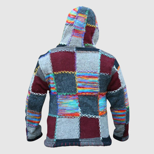 Amarae | Wool Mélange Hoodie - Casual Fit Boho Style