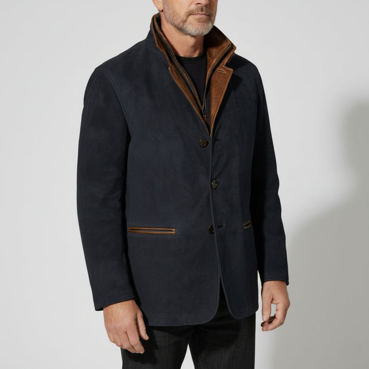 Amarae | Suede Jacket - Casual and Professional