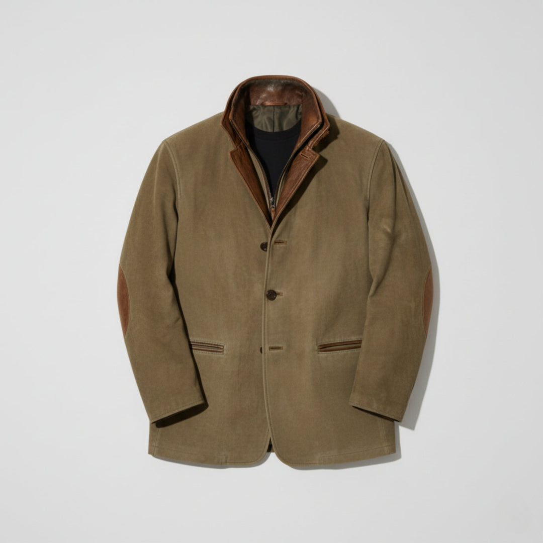 Amarae | Suede Jacket - Casual and Professional