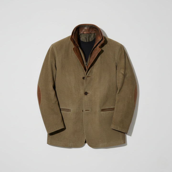 Amarae | Suede Jacket - Casual and Professional