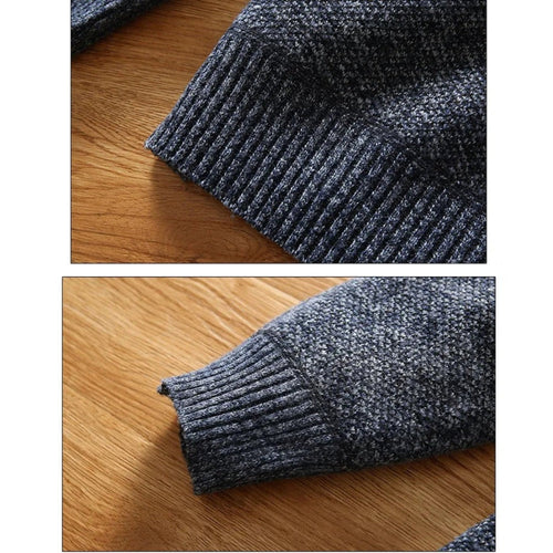 Amarae | Sweater - Half-zip knitted jumper