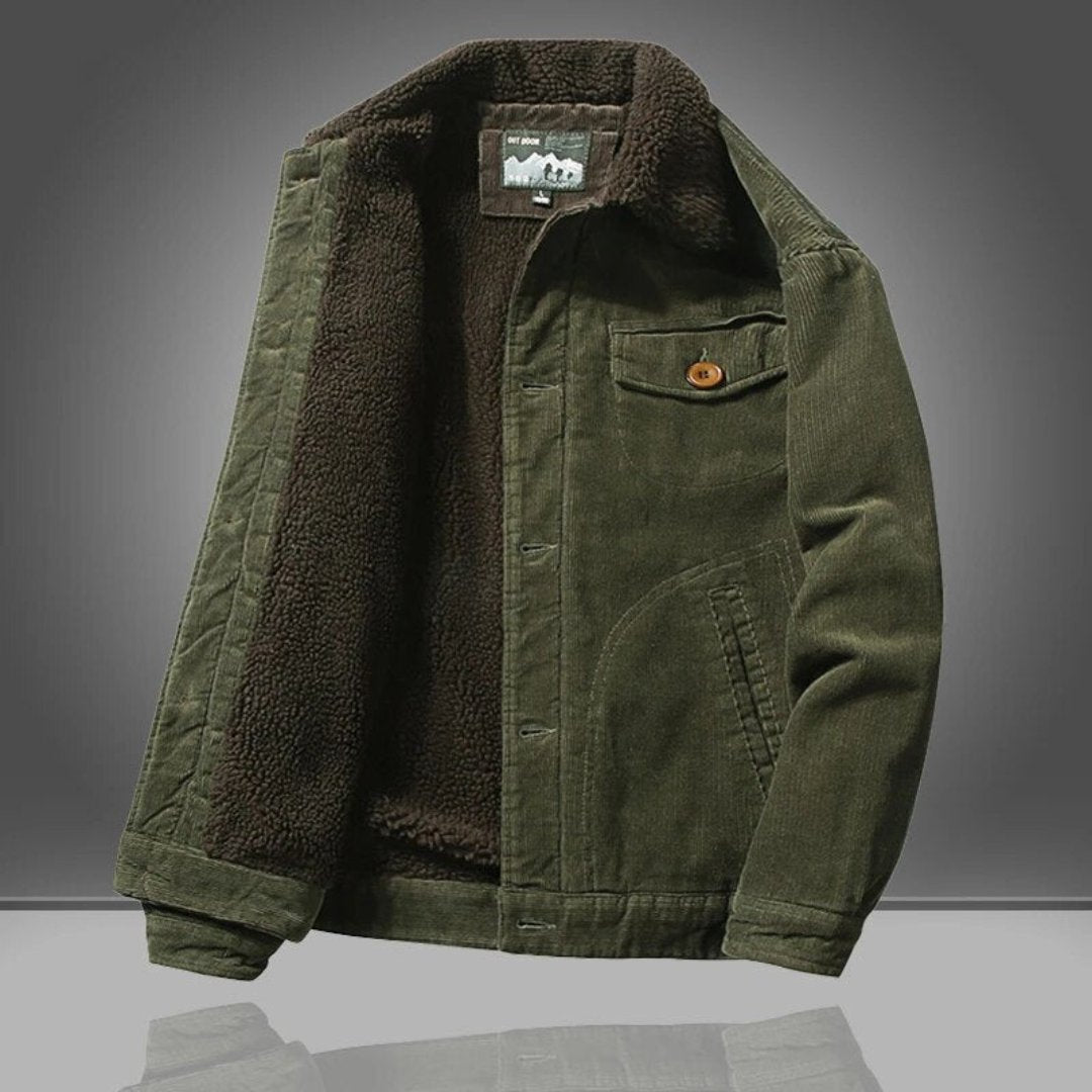 Amarae | Winter Jacket Classic Button Placket