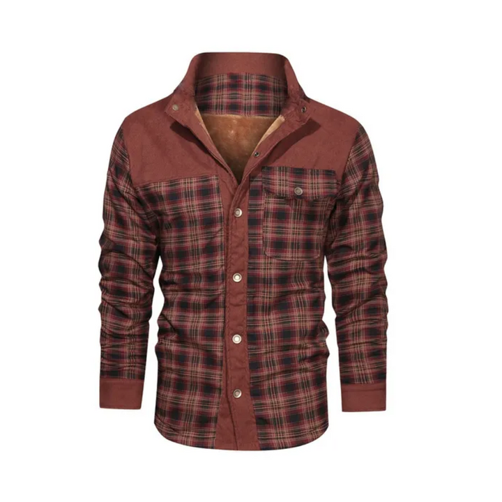 Lune London | Winter Jacket - Lightweight and insulated with plaid pattern