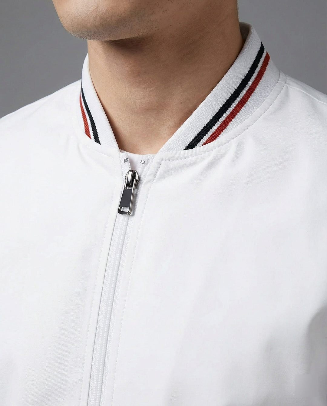 Men's Casual Transition Jacket with Water-Repellent Surface & Stand-Up Collar Lune London