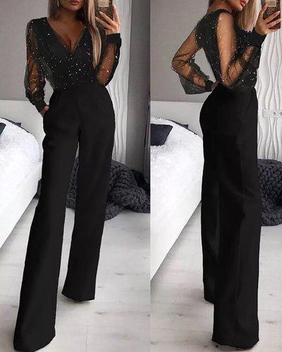 Chic Und Stil | Stylish Solid Color Jumpsuit