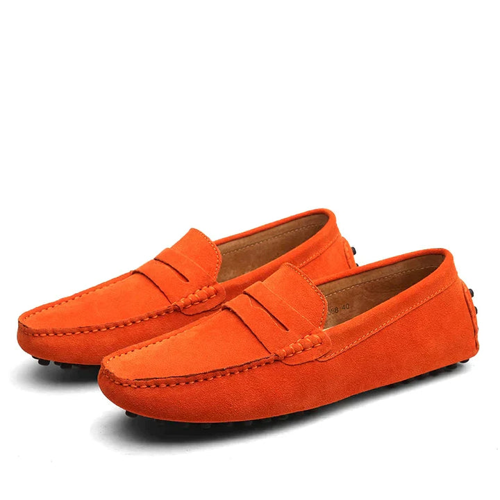 Amarae | Loafers Made Of Suede In Italian Style