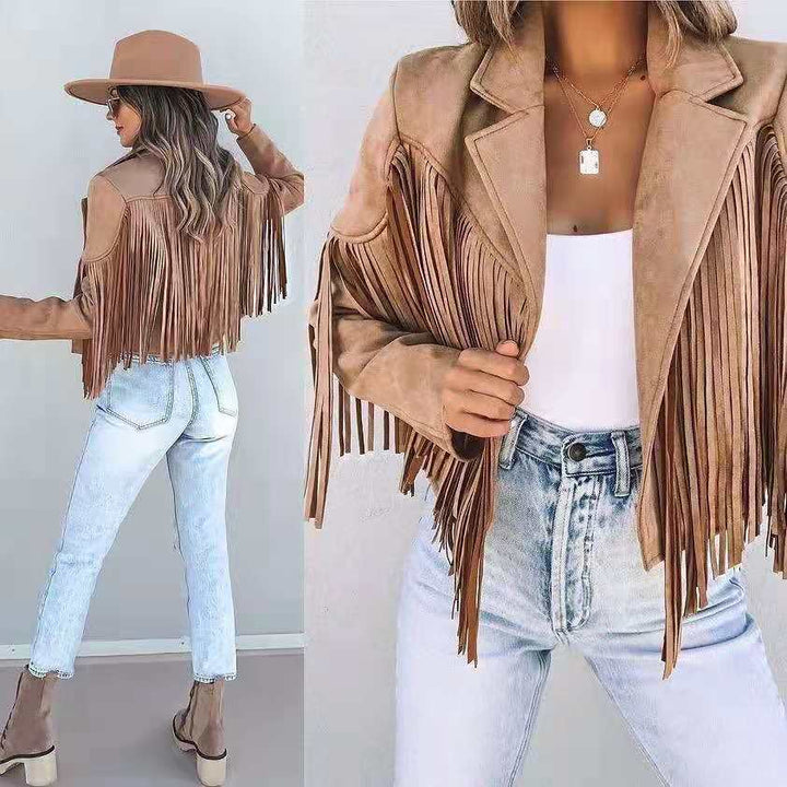 Amarae | Jacket with fringes