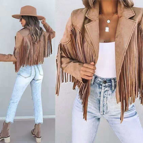 Amarae | Jacket with fringes