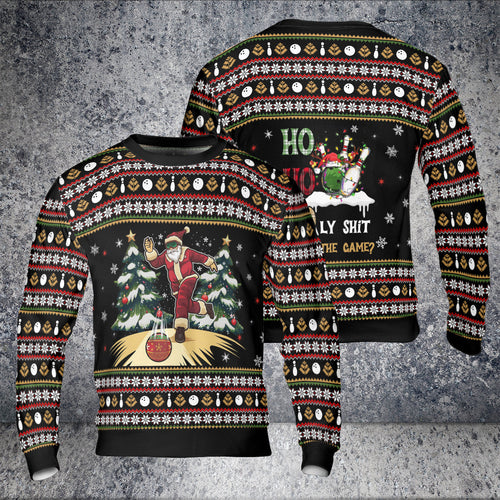 Amarae | Ho Ho Holy Shot Ugly Christmas Sweater - HYPERFAVOR