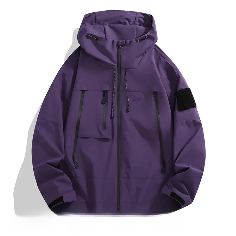 Lune London | Hooded T-Shirt Lightweight Jacket - Softshell, Outdoor