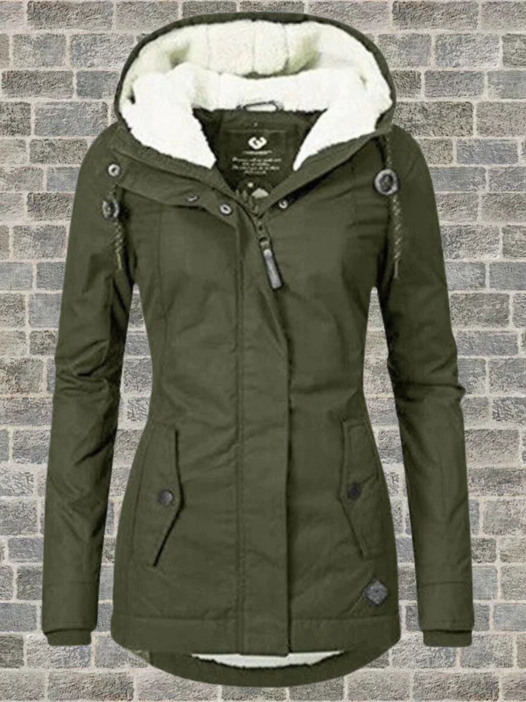 Lune London | Hooded Winter Coat for Women - Regular Fit