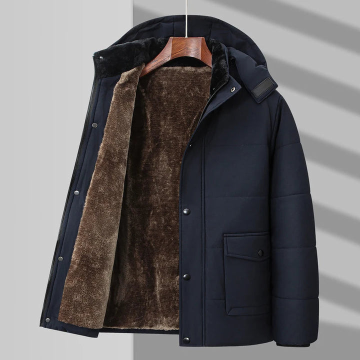 Lune London | fur-lined puffer jacket