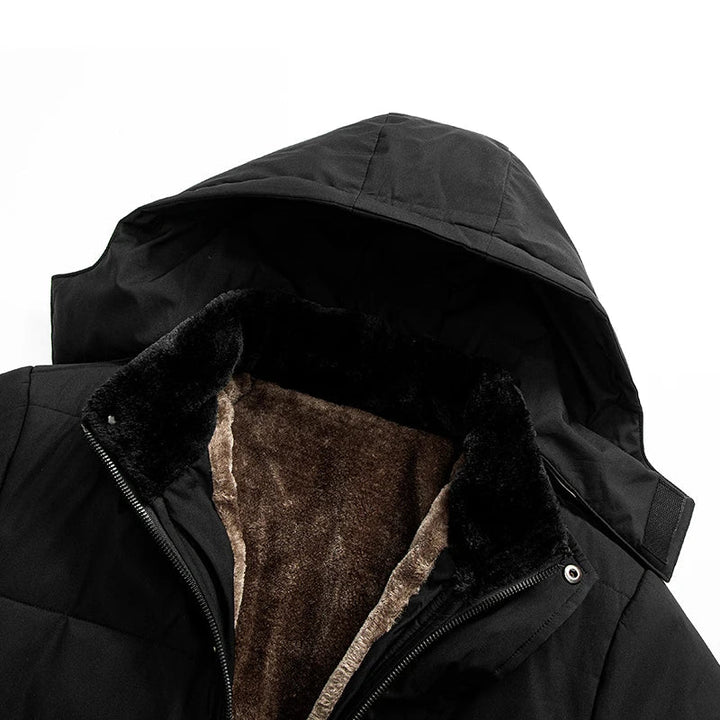Lune London | fur-lined puffer jacket