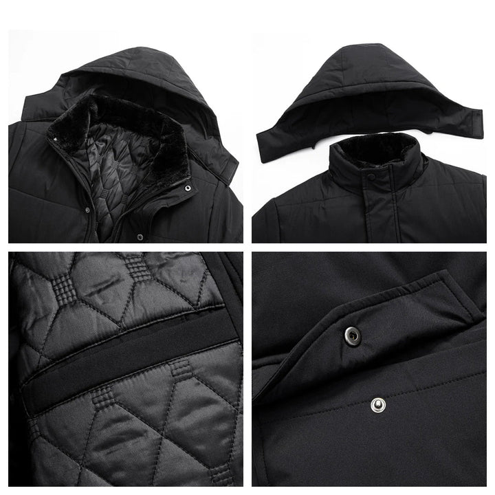 Lune London | fur-lined puffer jacket