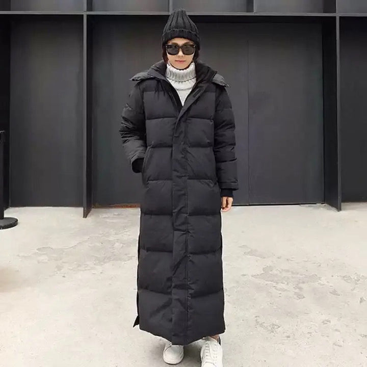 Amarae | Long Quilted Puffer Women's Jacket with Hood
