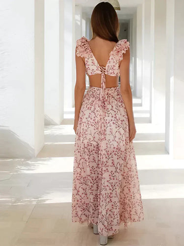 Amarae | Elegant and Ruched Maxi Dress