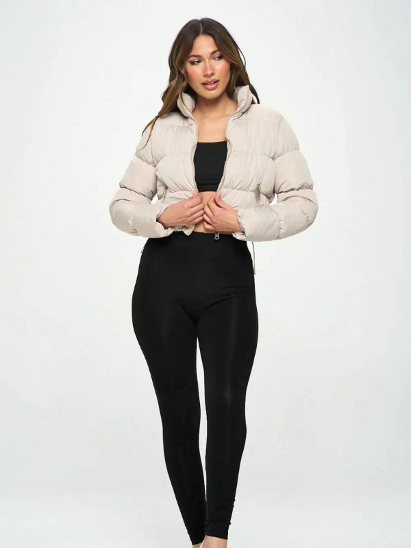Lune London | Women's Short Quilted Puffer Jacket