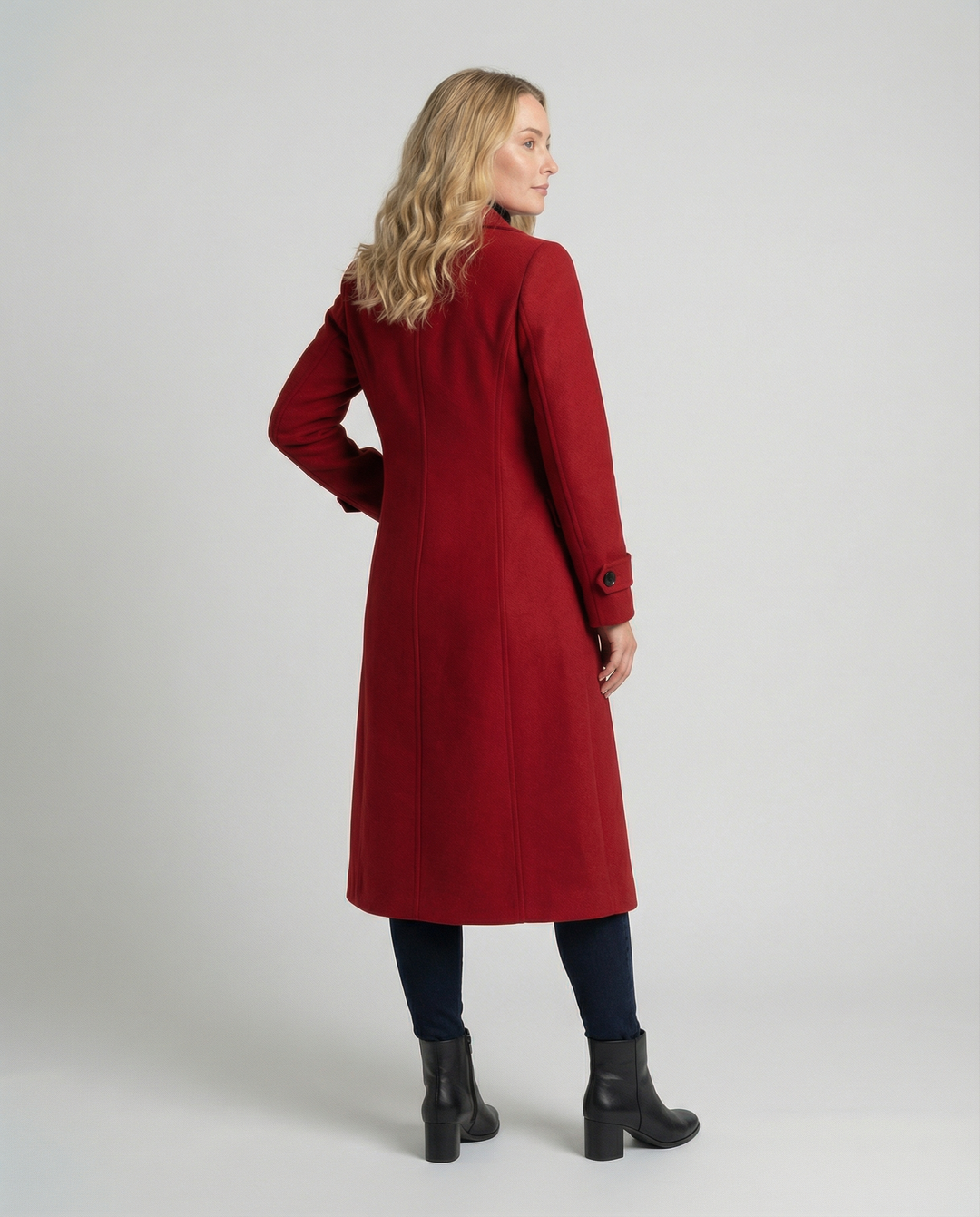 Women’s Textured Tweed Jacket with Double Front & Patch Pockets | Lune London
