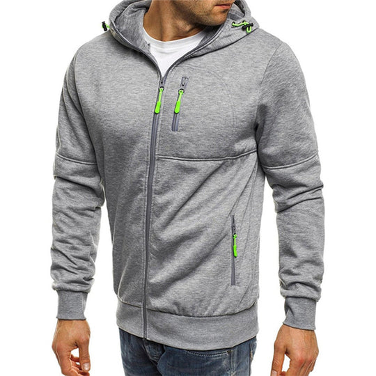 Lune London | Men's Sweatshirt with Hood and Zipper