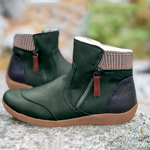 Amarae | Faux fur ankle boots