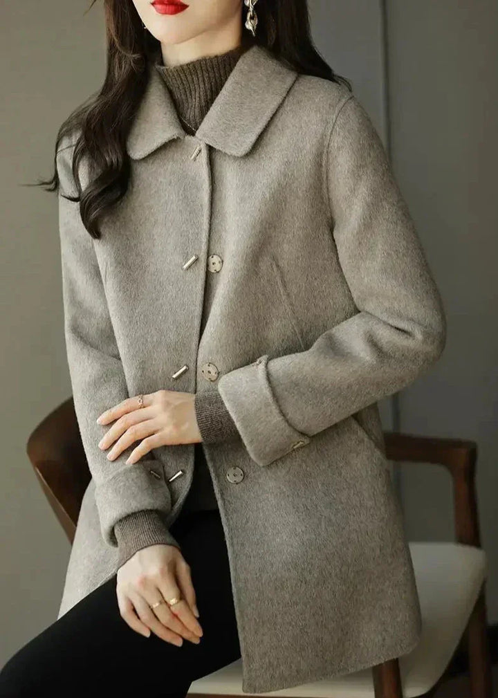 Lune London | Women's wool coat in shades of gray