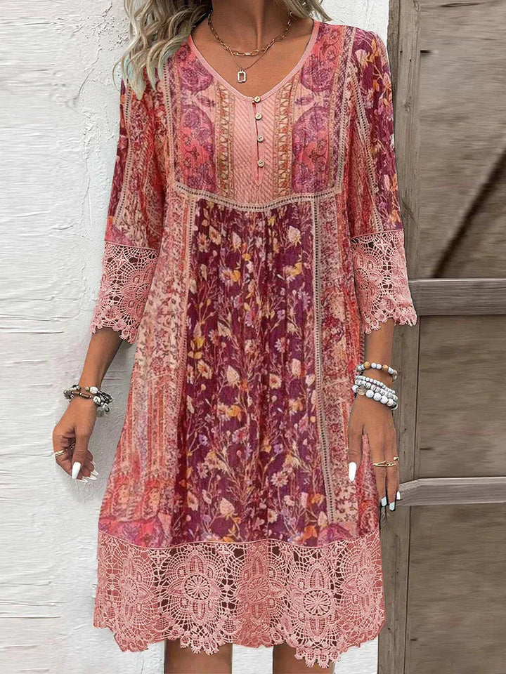 Lune London | Jente Bohemian Tunika Kleid