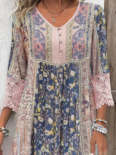 Amarae | Jente Bohemian Tunika Kleid