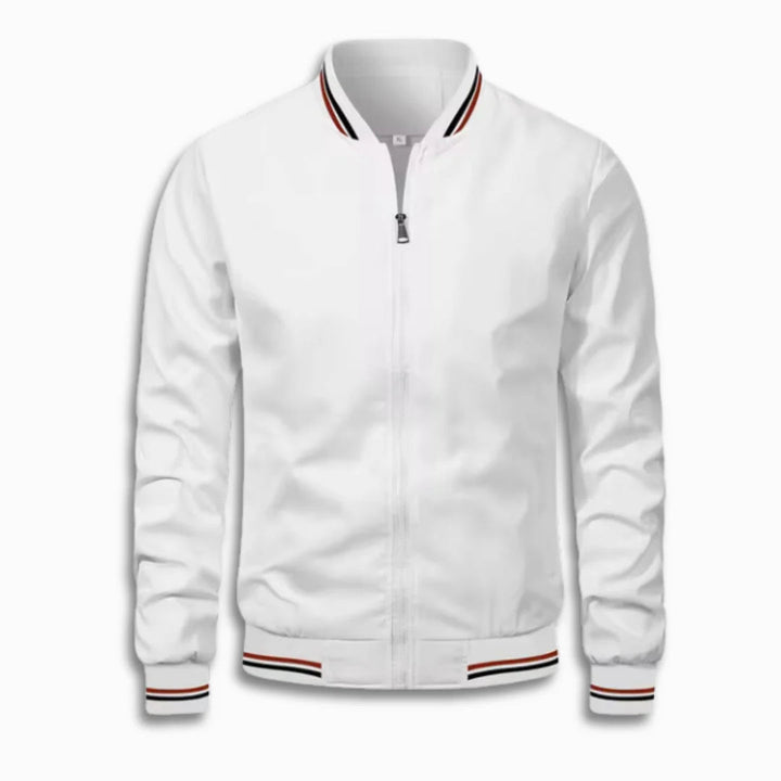 Men's Casual Transition Jacket with Water-Repellent Surface & Stand-Up Collar Lune London