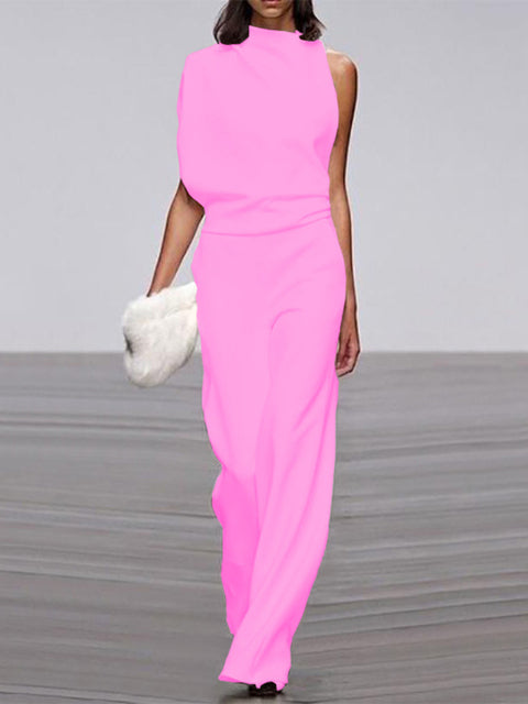 Lune London | Jumpsuit with Round Neckline