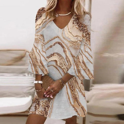 Amarae | Dress with Timeless Pattern