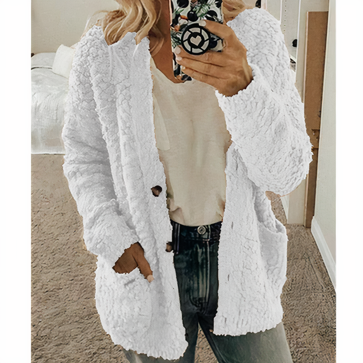 Lune London | Knitted fleece jacket