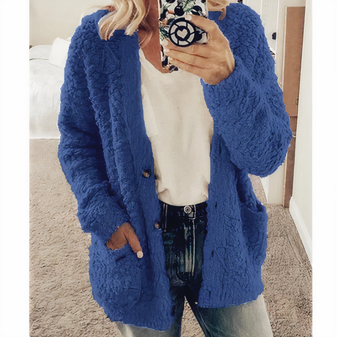 Lune London | Knitted fleece jacket