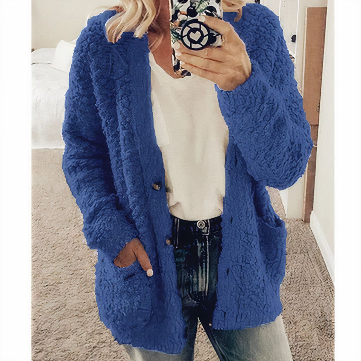 Lune London | Knitted fleece jacket